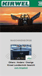 Mobile Screenshot of kirwel-landtechnik.de